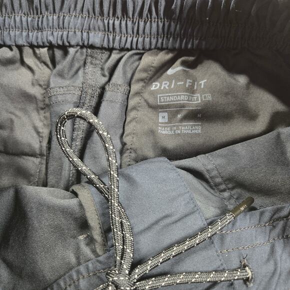 Nike Dri-fit Men Golf Pant Cargo CV7950-010 Zipper Pocket Black Size M (30x28.5) - Picture 3 of 12